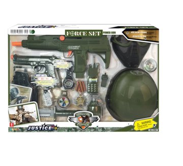 Mac Toys STARX Vojaški komplet s čelado