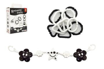 Teddies PROFIBABY Komplet kontrastnih igrač za dojenčke