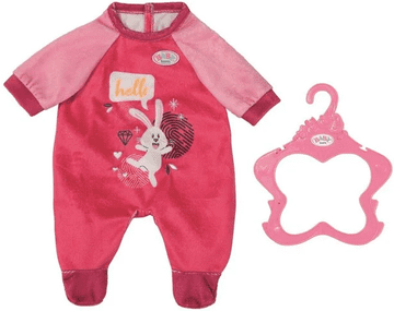 BABY born Roza žametna majica, 43 cm