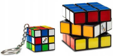 Spin Master KOMPLET RUBIKOVE KOCKE 3X3 + OBESEK