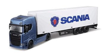 BBurago - Tovornjak s prikolico Scania 770 S/Trailer, SCANIA, 1:43