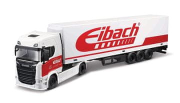 BBurago - Tovornjak s prikolico Scania 770 S/Trailer, Eibach, 1:43