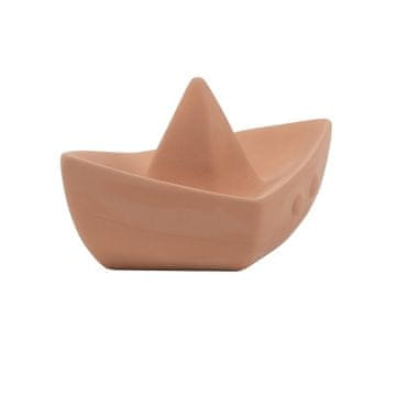 Nattou Vodna igrača čoln marelica 11 cm