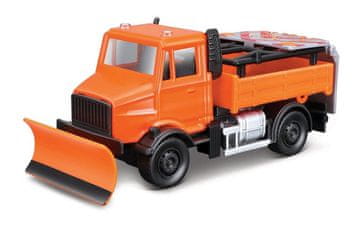 BBurago - Komunalno vozilo, Snežno vozilo s plugom in signalno tablo