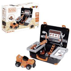 Smoby B&amp;D Bricolo kovček z avtomobilom in orodjem