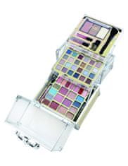 Alltoys Kozmetični kovček akrilni zlati Glam