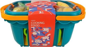 Alltoys Košara za rezanje - temno zelena