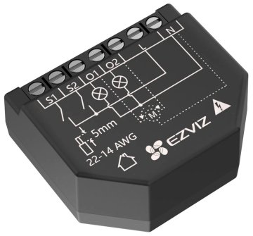 EZVIZ pametni rele Wi-Fi T36 (merjenje električne energije)