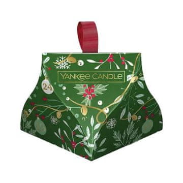 Yankee Candle Christmas Collection Set Vosek za aroma lučko Twinkling Lights 22 g + Vosek za aroma lučko Letters To Santa 22 g + Vosek za aroma lučko Tree Farm Festival 22 g