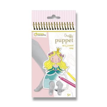 Avenue Mandarine Pobarvanka Graffy lutka - princese