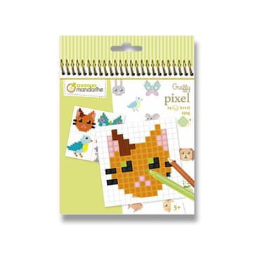 Avenue Mandarine Barvanje stran Graffy Pixel - Hišni ljubljenčki