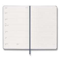 Moleskine Dnevnik 2026 - trda vezava, L, tedenski, modri