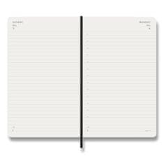 Moleskine Dnevnik 2026 - mehke platnice, L, dnevni, črn