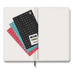 Moleskine Dnevnik 2026 - mehke platnice, L, dnevni, črn
