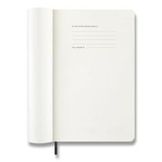 Moleskine Dnevnik 2026 - mehke platnice, L, dnevni, črn