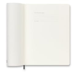 Moleskine Dnevnik 2026 - mehke platnice, XL, mesečni, črn