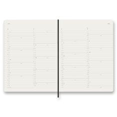 Moleskine Dnevnik 2026 - mehke platnice, XL, mesečni, črn