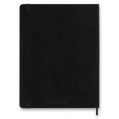 Moleskine Dnevnik 2026 - mehke platnice, XL, mesečni, črn