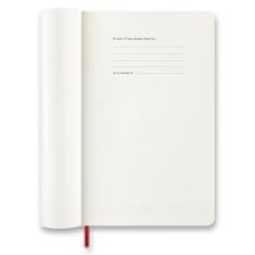 Moleskine Dnevnik 2026 - mehke platnice, L, tedenski, rdeč