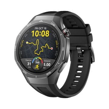 Huawei Watch GT 5 Pro/46mm/črna/športni trak/črna