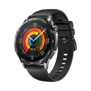 Huawei Watch GT 5/46mm/črna/športni trak/črna