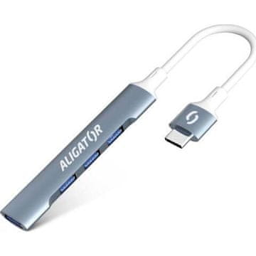 Aligator Priključna postaja . USB-C/Hub 4xUSB