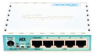 Mikrotik RouterBoard hEX (različica 2024) 5x GLan, PoE IN, RO L4