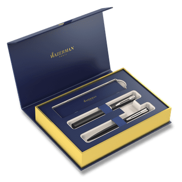Waterman Allure Black - komplet nalivnega in krogličnega peresa