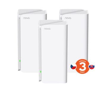 Tenda Nova MX15 Pro (3 paketi) WiFi 6 AX5400 Mesh Gigabitni sistem, 9x GLAN/GWAN, WPA3, VPN, CZ aplikacija