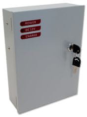 XtendLan napajalnik 12V DC, 4 priključki, skupaj 3A, 36W, z varovalkami, škatla z varovalkami, rezervna baterija