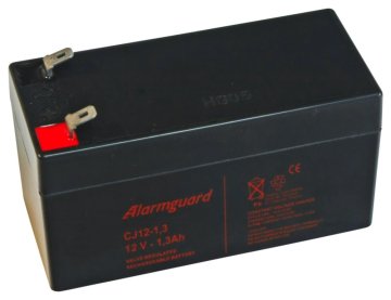 OEM ALARMGUARD CJ12-1,3 Brezskrbna svinčevo-kislinska baterija 12V, zmogljivost 1,3Ah, življenjska doba 5 let