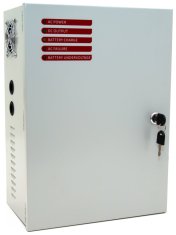 XtendLan napajalnik 12V DC, 16 priključkov, skupaj 20A, 240W, varovalke PTC, ohišje, rezervna baterija (12Ah)