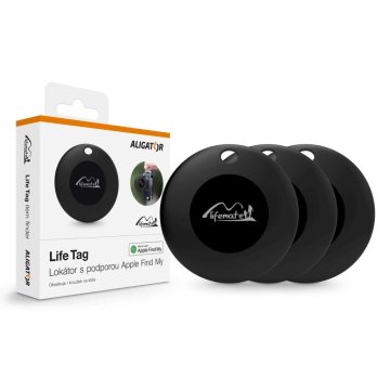 Aligator Življenjska značka Apple Najdi moje 3 kosi