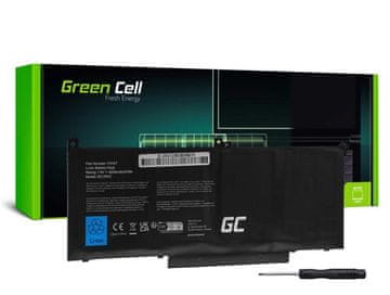 Green Cell Zelena celica baterije F3YGT za Dell Latitude 7280 7290 7380 7390 7480 7490