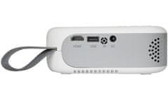 Projektor STRONG N1/ LCD/ HD (1280x720)/ 120 ANSI lm/ USB 2.0/ HDMI/ microSD/ Repro/ bela/siva