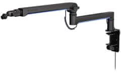 Endorfy Broadcast Low Profile RGB Boom Arm / 360-stopinjska rotacija / kroglična glava / LED osvetlitev