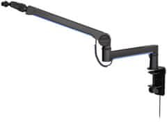 Endorfy Broadcast Low Profile RGB Boom Arm / 360-stopinjska rotacija / kroglična glava / LED osvetlitev