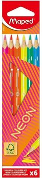 Maped Neonske barvice - 6 kosov