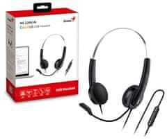 Genius HS-220U AI/ USB-C/Kopilot slušalke