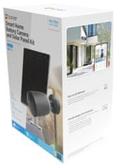 EZVIZ IP kamera EB3 4G kit/ bullet/ 4G/LTE/ 3Mpix/ zaščita IP65/ objektiv 2,8 mm/ H.265/ IR do 15 m/ siva + solarna plošča C