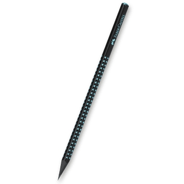 Grafitni svinčnik Faber-Castell Sparkle Midnight Ocean - trdota B