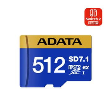 A-Data Express Gen3 L1/Micro SDXC/500GB/UHS-I U3/Class 10