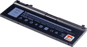 Baterija T6 Power Dell Precision 7530, 7540, 7730, 7740, 8420mAh, 64Wh, 4-celična, Li-pol