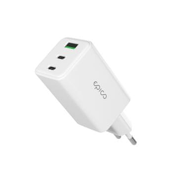 Napajalnik Epico UltraBoost GaN 65W EA65 - Bela