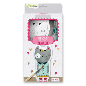 Ustvarjalni set Avenue Mandarinini prijatelji za barvanje - Huguette