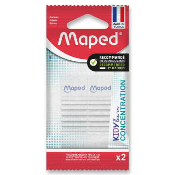 Gumijasti zemljevidi Kidy Learn Concentration - 2 kosa