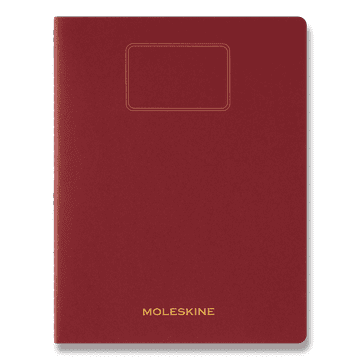 Študentski zvezek Moleskine - rdeč