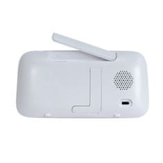 EVOLVEO Baby Monitor N5 - Komplet za video nadzor otroka s 360-stopinjskim nadzorom, dvosmerno komunikacijo in uspavankami,