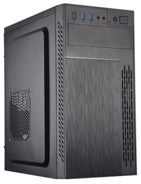 EUROCASE MidT ML M6-505B / mATX / brez napajalnika / 2x USB 3.0 / črna