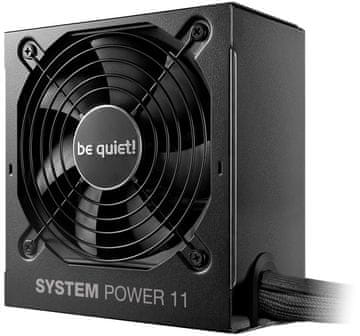 Be quiet! Bodite tiho! / napajalnik SYSTEM POWER 11 650W / ATX3.1 / aktivni PFC / 120mm ventilator / 80PLUS Bronze